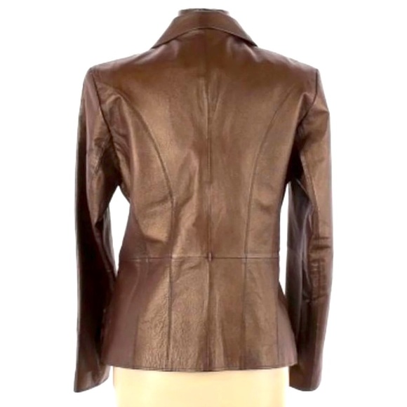 Wilson's Leather Maxima Winter Women's Jacket Copper Metallic - Picture 3 of 17